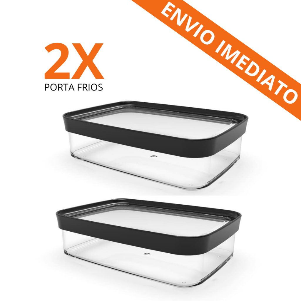 Kit 2 Porta Frios Helsim Alta vedação Super resistente