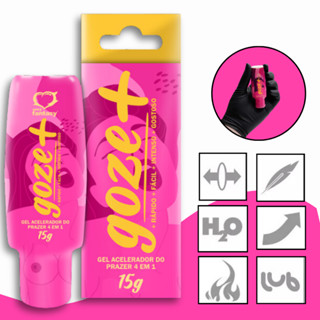 Estimulante Feminino GOZE MAIS - 4 em 1 Gel Acelerador do Prazer 15g - Sexy Fantasy - Atinja seu Orgasmo