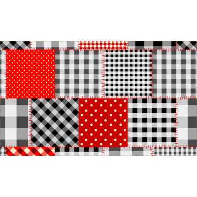 Tecido Oxfordine Estampa Festa Junina Xadrez 1,48m (fixo) em Oferta na Shopee