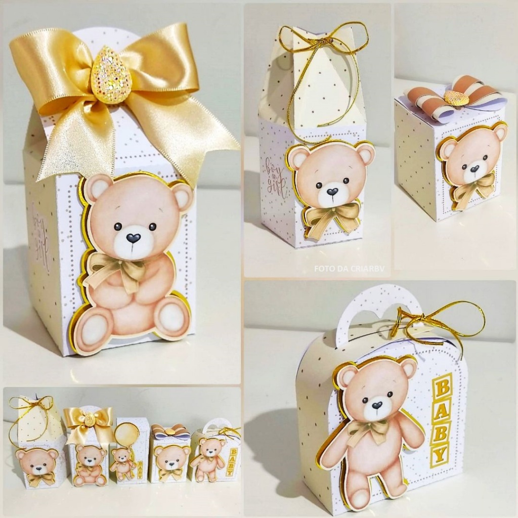 Kit festa: Lembrancinhas Personalizadas Chá Revelação Neutro- Pegue e Monte/Caixinhas Personalizadas