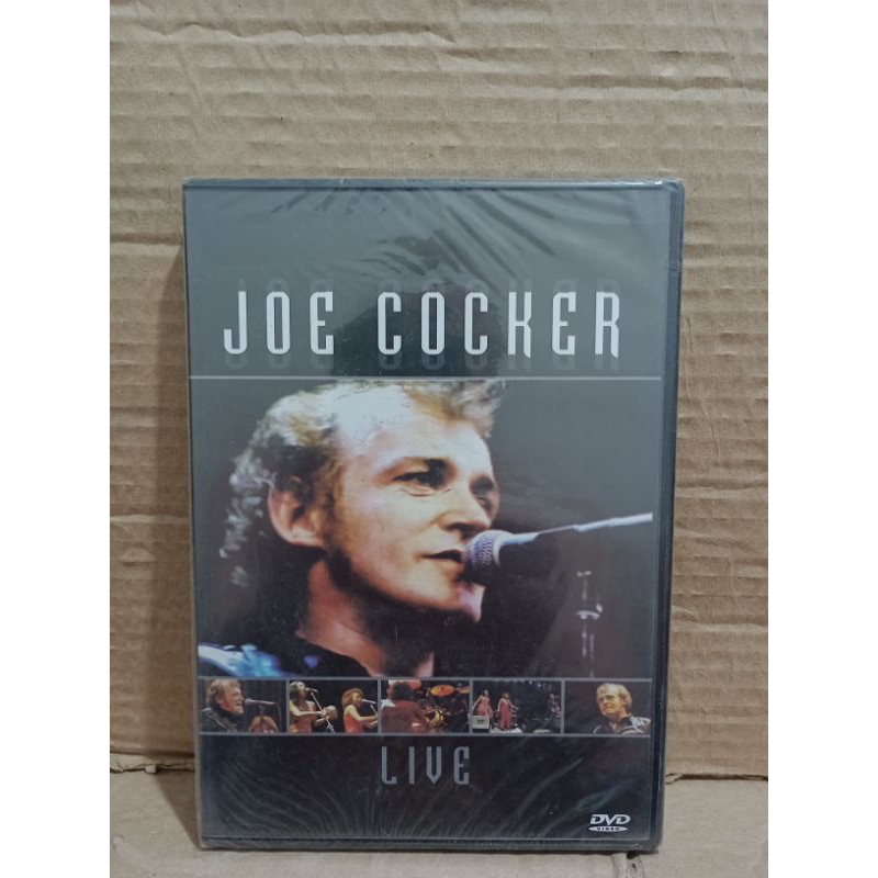 DVD JOE COCKER LIVE (ORIGINAL/LACRADO)