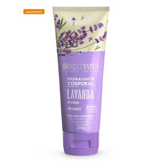 Hidratante Corporal Lavanda e Coco Bio Extratus 200g