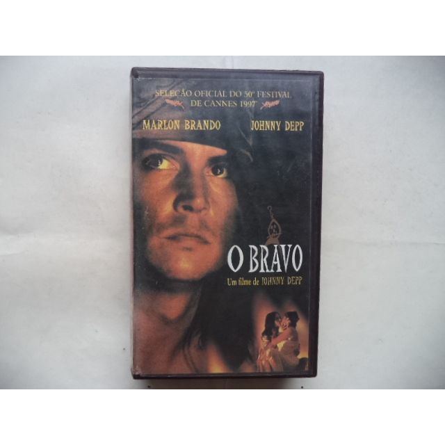 Fita Vhs O Bravo Original Legendado Johnny Deep Aventura