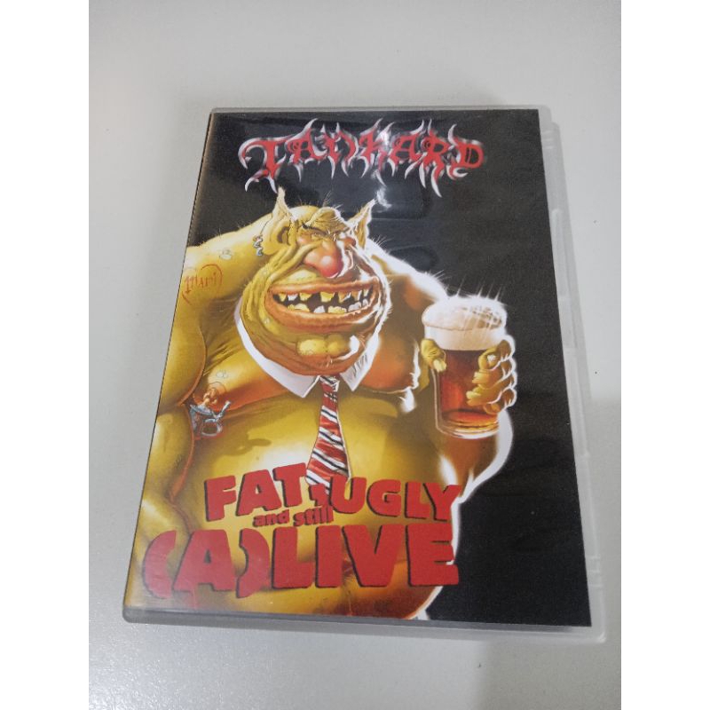 DVD duplo tankard fat ugly and still (a)live perfeito estado mídia e capa