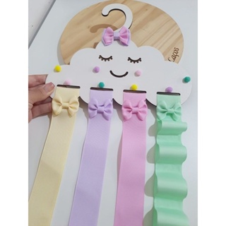 Porta laço e tiara,organizador de MDF de arquinhos/Arcos, infantil laços. em Oferta na Shopee