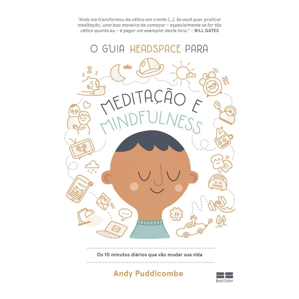 Livro O guia Headspace para meditação e mindfulness, Andy Puddicombe