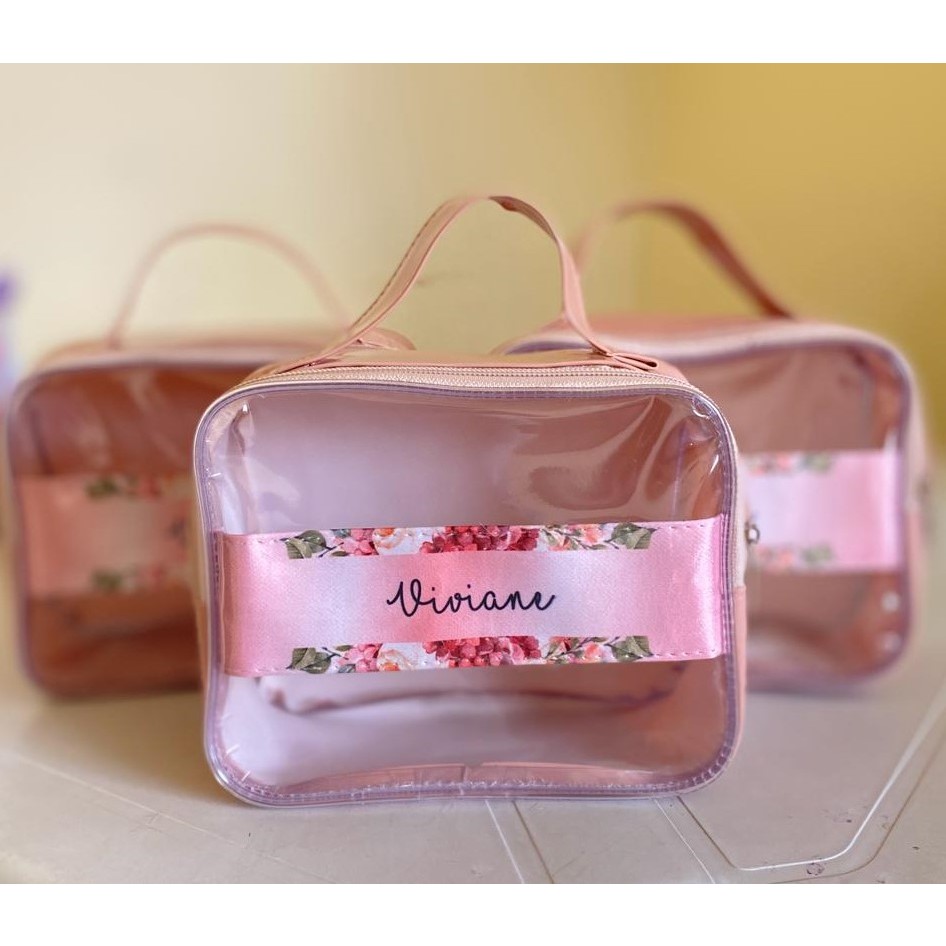 10 Maletas Personalizadas,  bolsa personalizada lembrancinhas, luxo, necessaire em Oferta na Shopee