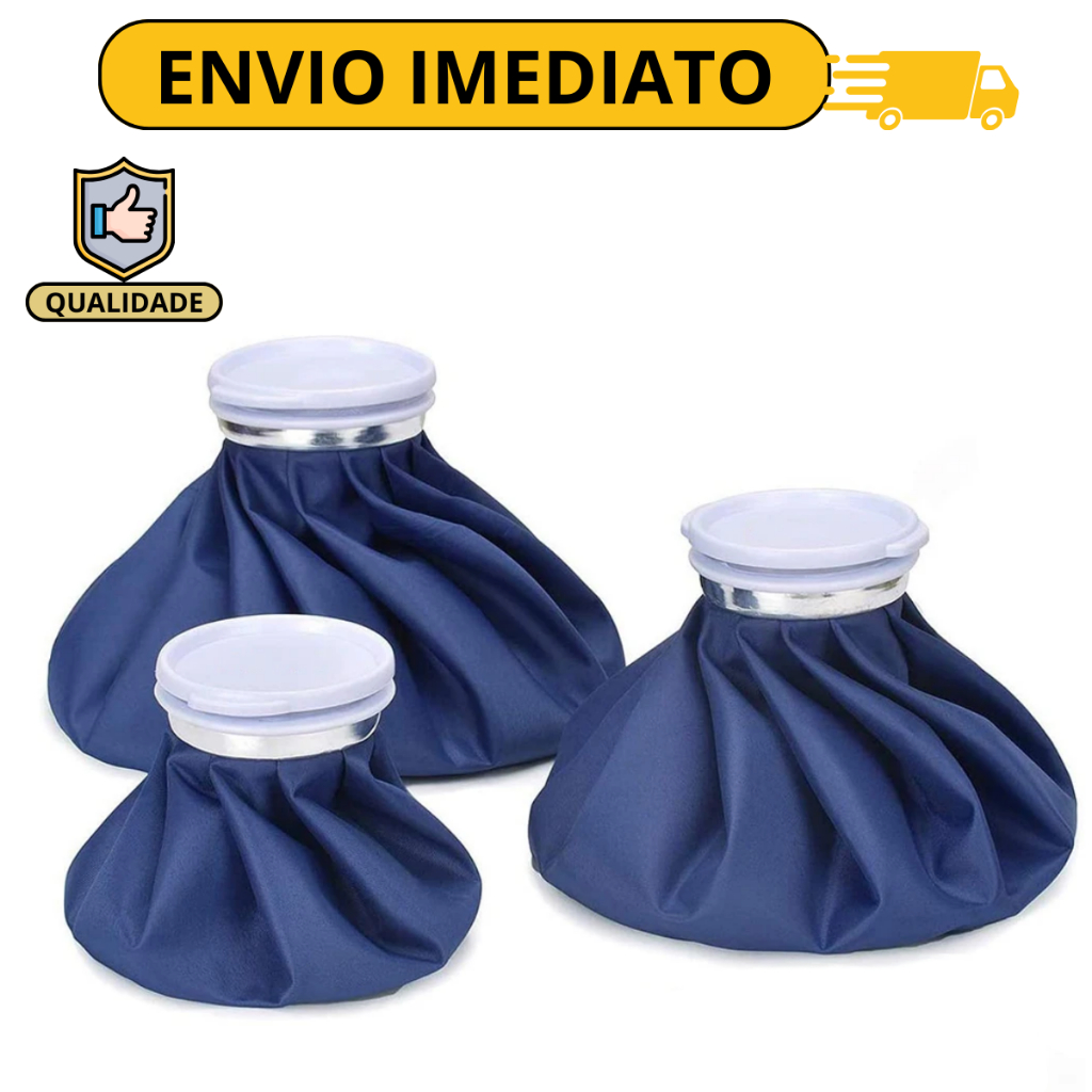 Kit Bolsa De Água Térmica Compressa Quente Frio Saquinho Gelo Pra Dor De Cabeça Flexível Fisioterapia Joelho Corpo Reutilizável Top