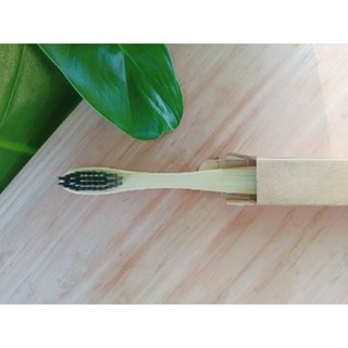 Escova de dente ecologica de bambu | Escova de dente amigavel | Sustentavel Natural e Vegano