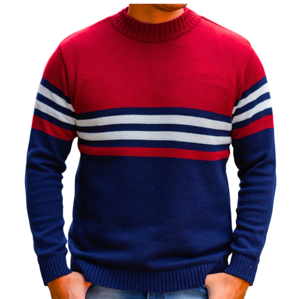 Sueter Masculino Blusa De Frio Cardigan Lã Trico Gola Redonda Alta Qualidade