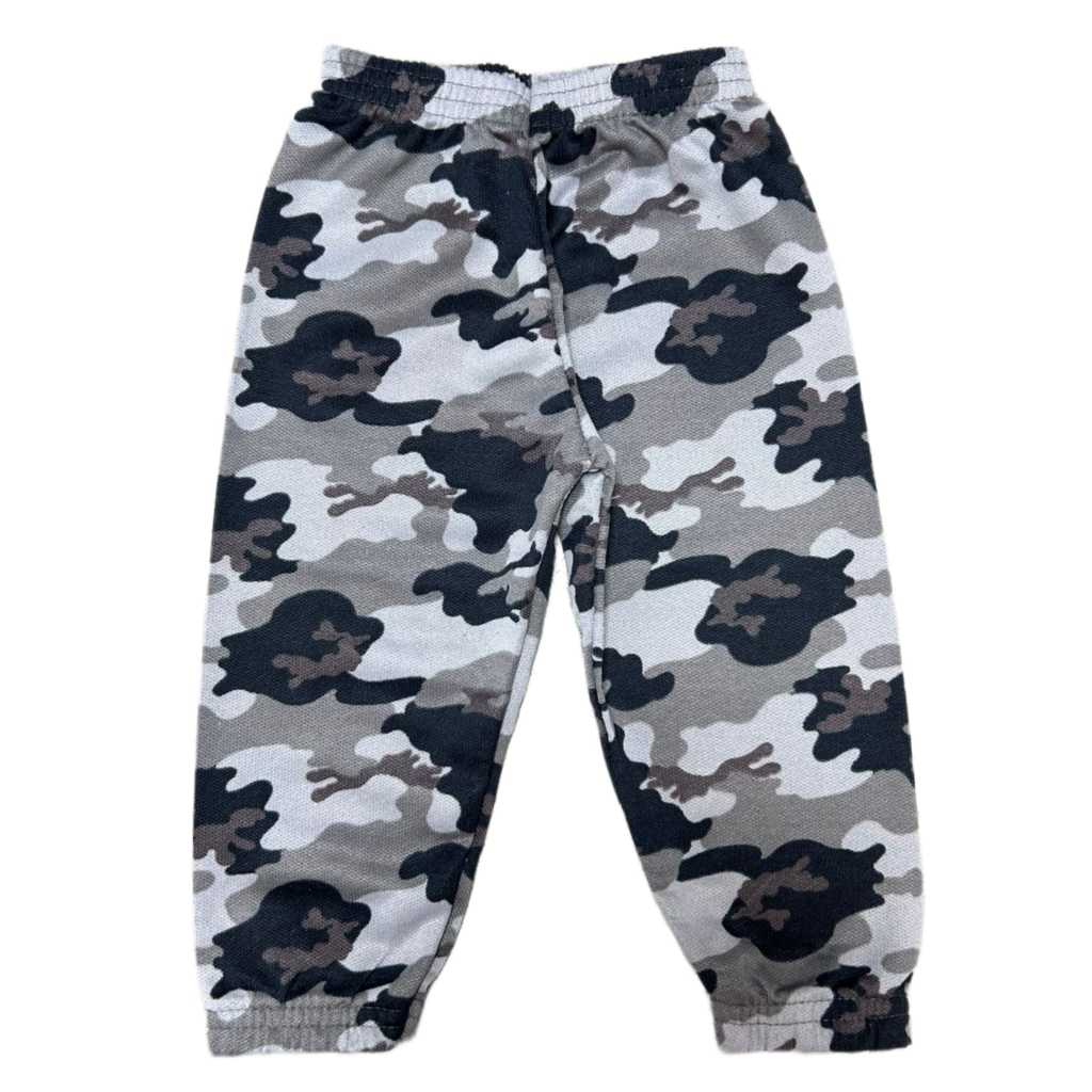 Calça Jogger Infantil Menino Camuflada Exército Masculino Camuflado Tamanhos 1 2 3 4 6 8
