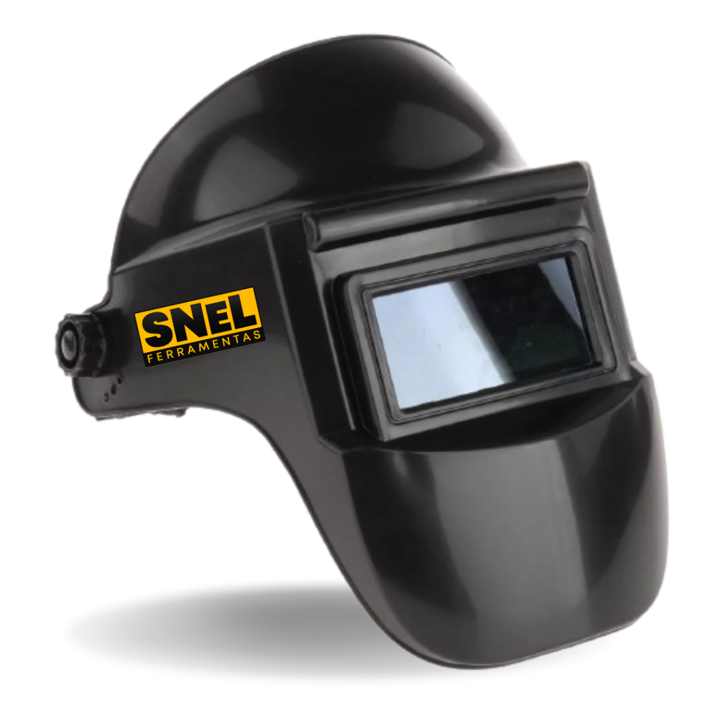 Máscara Capacete Soldagem Elétrica Fixa Antiquedas Anti-Ultravioleta Alta Resistência