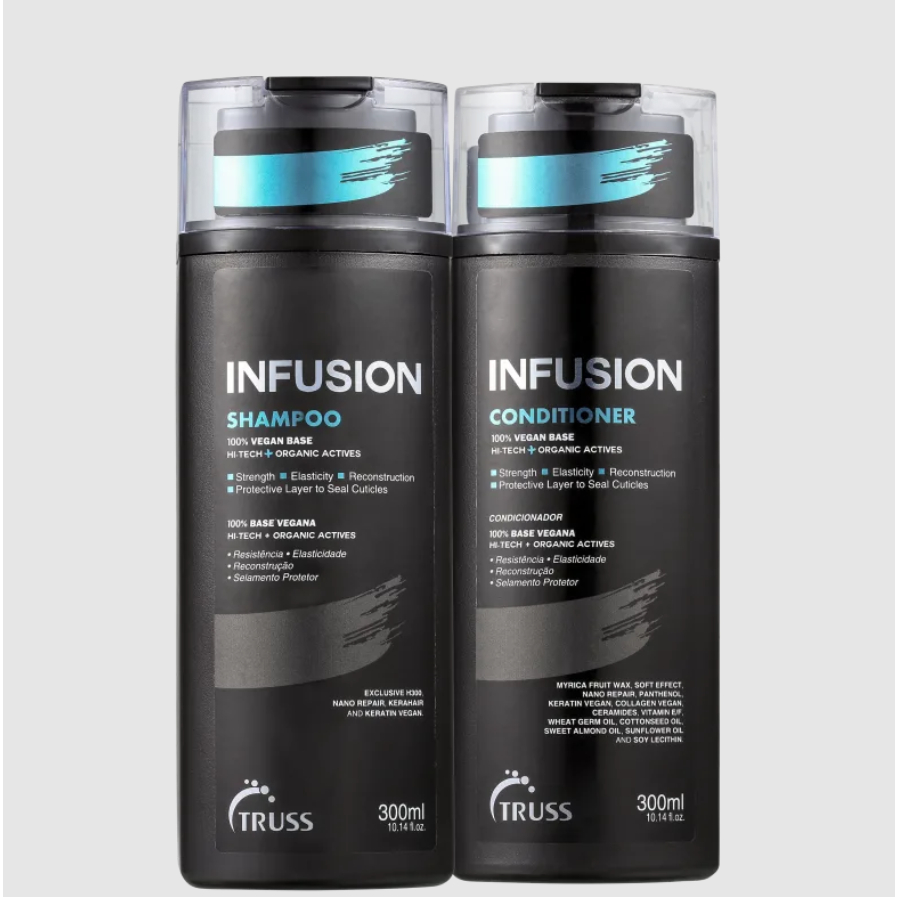 Kit Truss - Shampoo 300ml e Condicionador 300ml Infusion - Beauty