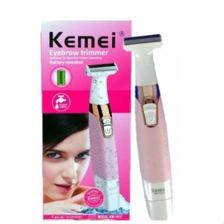 Aparador Elétrico de pelos femininos Pernas Axilas Virilha Kemei KM-1900 Recarregável em Oferta na Shopee