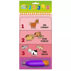 Coleção: Colorindo com água - Aquabook Números
