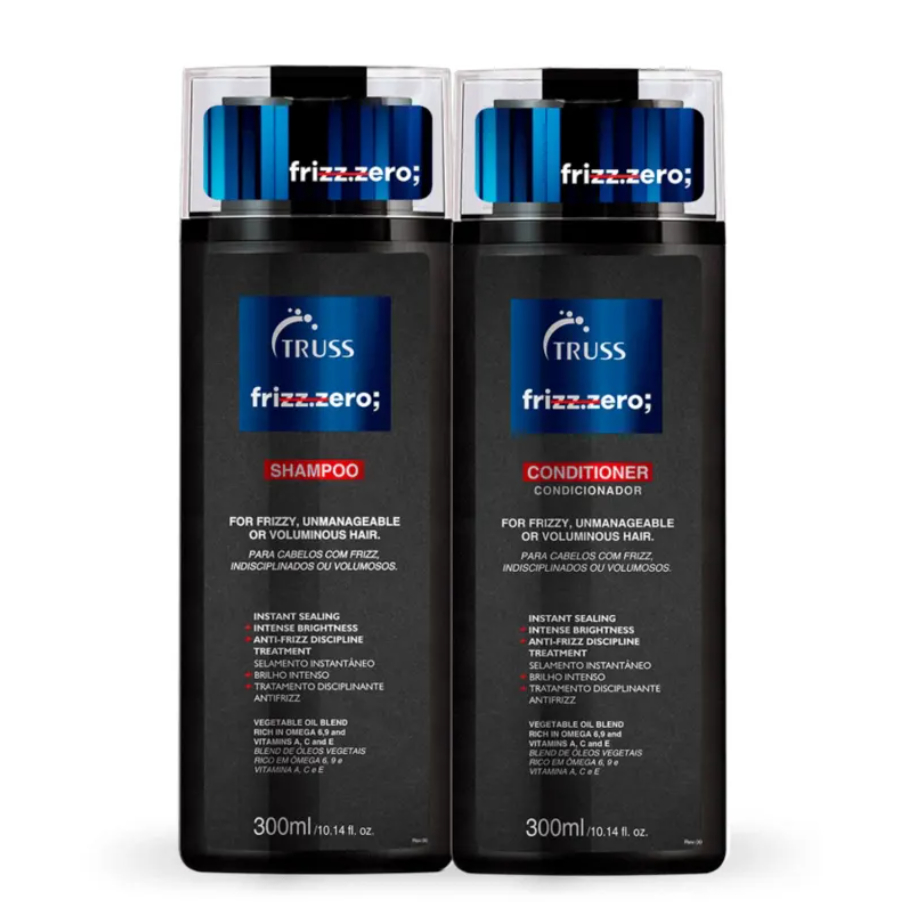 Kit Truss - Shampoo 300ml e Condicionador 300ml Frizz Zero - Beauty