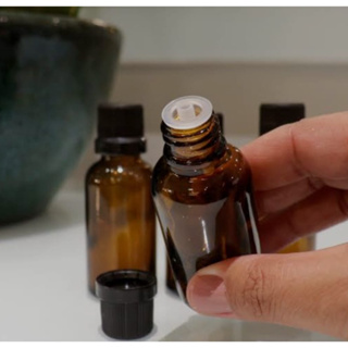 Frasco De Vidro Com Batoque Gotejador e Tampa Lacre - 5 unidades em Oferta na Shopee