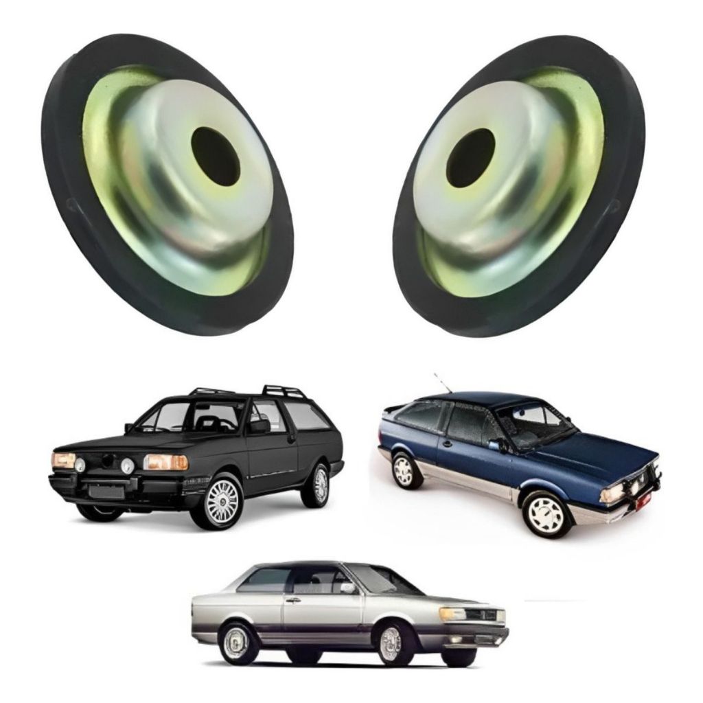 Par Prato Amortecedor Dianteiro Gol Parati Saveiro Voyage G1 em Oferta na Shopee