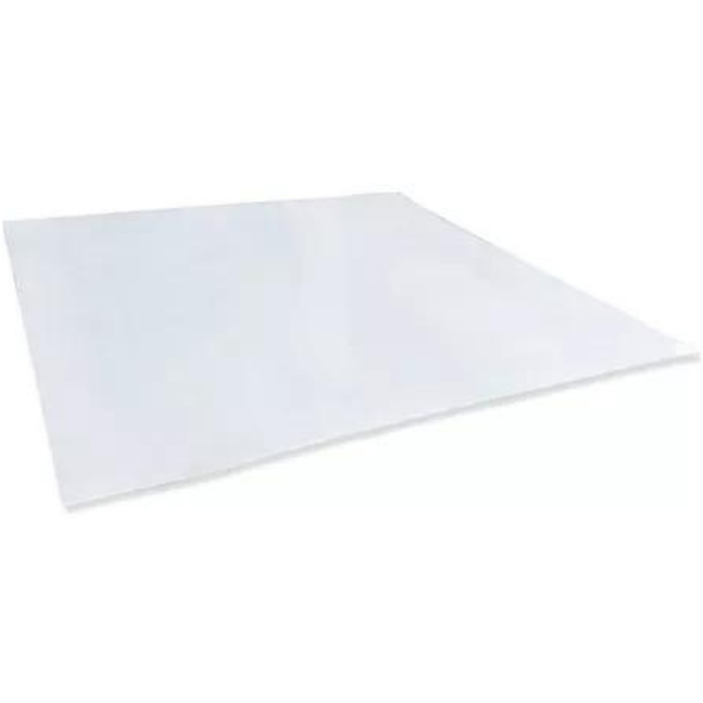 Tábua Polipropileno Corte 3mm 50 X 100cm Açougue Churrasco