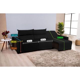 Protetor sofá Retrátil e Reclinavel Veste Fácil Liso Em malha Suplex em Oferta na Shopee
