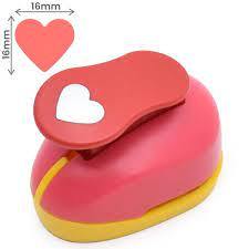 Furador De Papel E Eva 16mm Lanmax - Coração, Estrela Ou Laço - Unidade