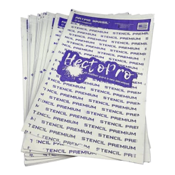 Papel Decalque Tatuagem Hectográfico Folhas Carbono Hectopro Papel U-20 10/20/50/folhas Magisterio stencil Decalque U20