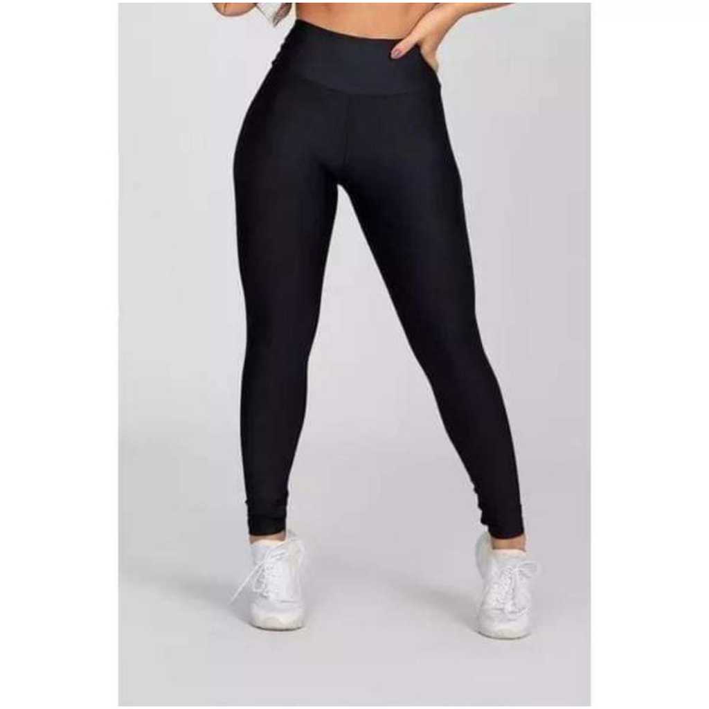 Calça Legging Flanelada Legging Peluciada  Suplex Cintura Alta  Térmica corta frio calça fitnnes