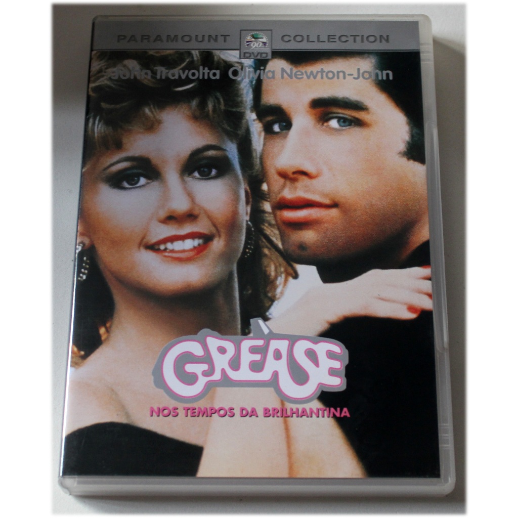 DVD Greàse Nos Tempos da Brilhantina - John Travolta e Olivia Newton -John