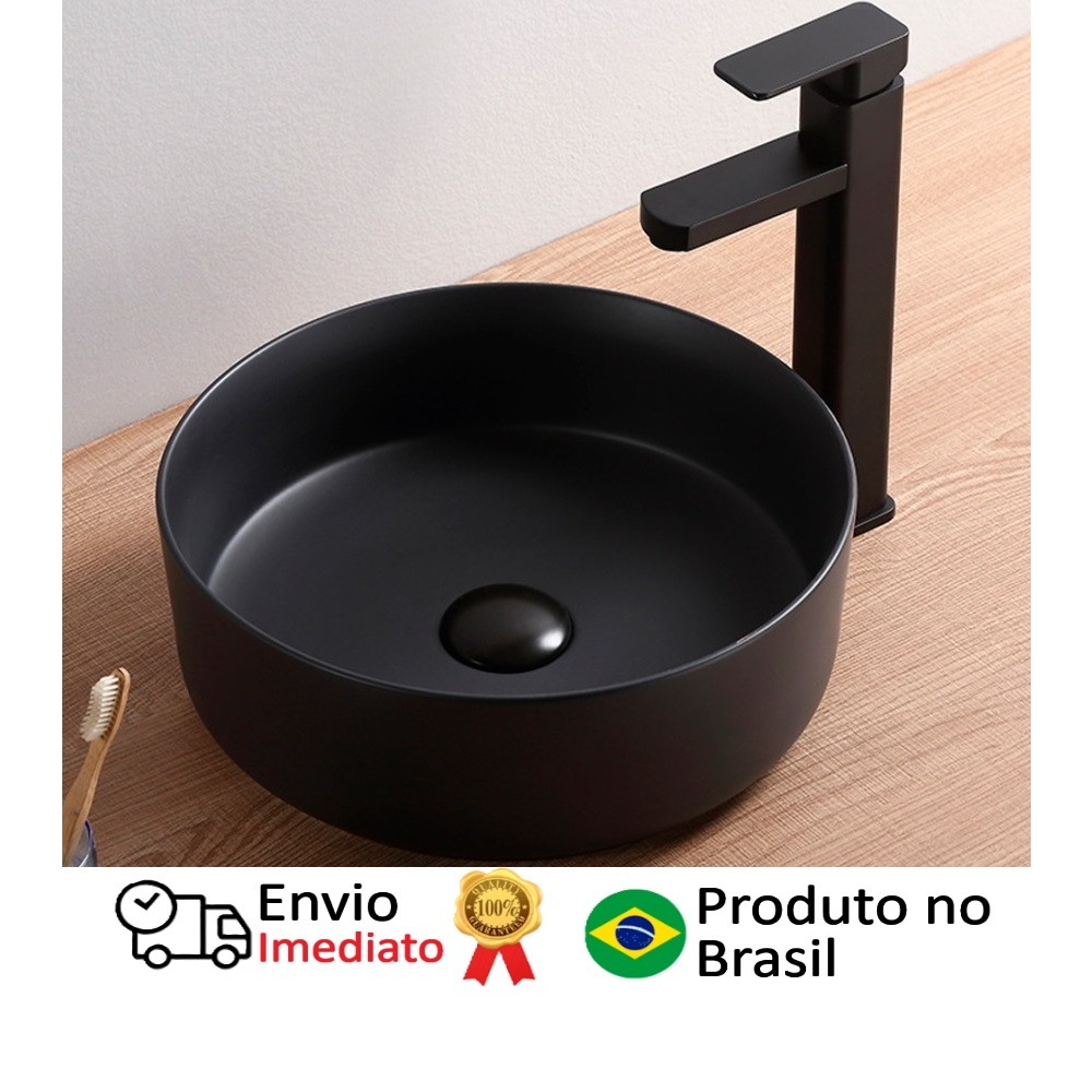 Cuba Deend Grezza Nera 42x42x13,5 cm em Oferta na Shopee