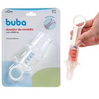 Dosador de remédios seringa bico silicone Buba em Oferta na Shopee
