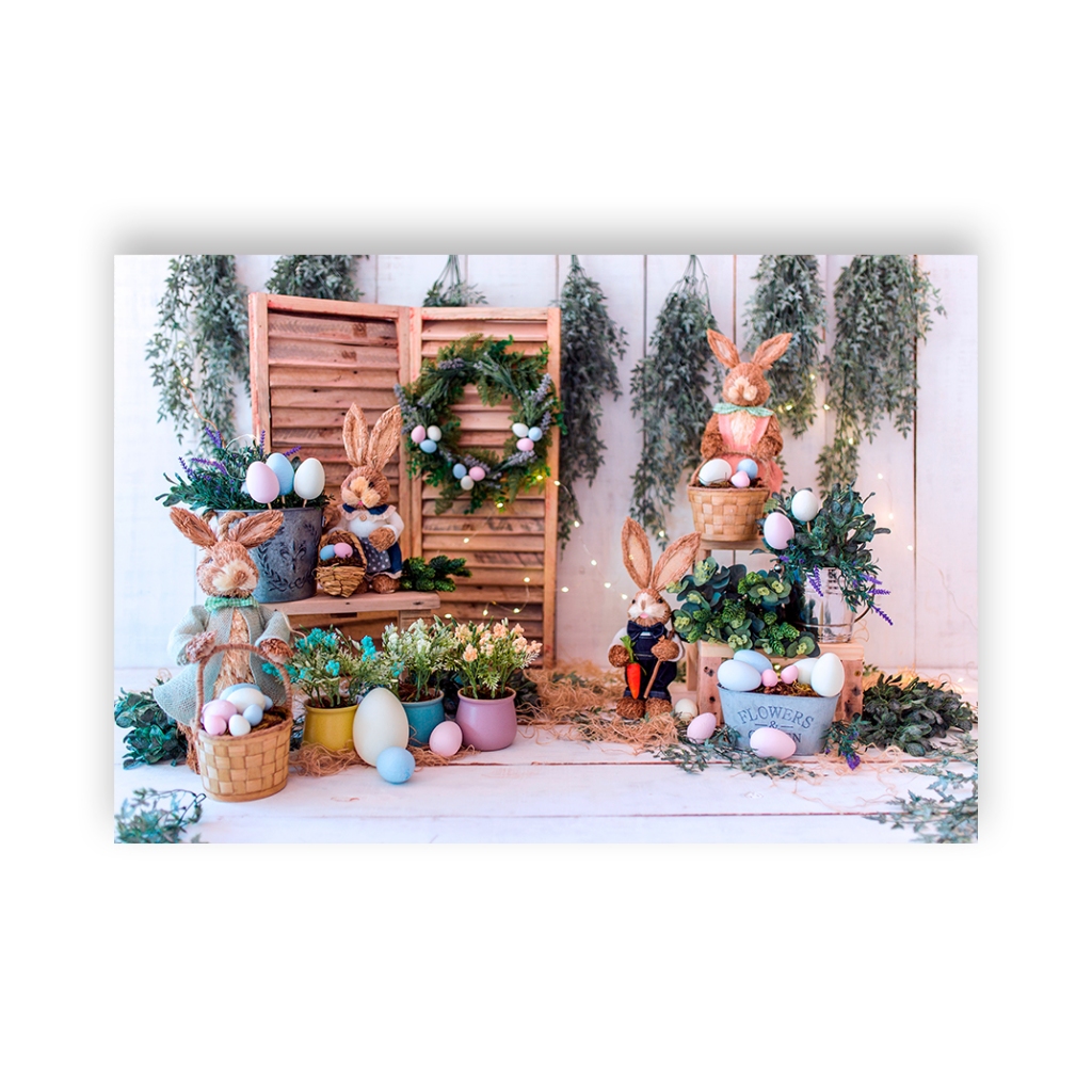 Fundo Fotográfico - Cenário De Páscoa 002