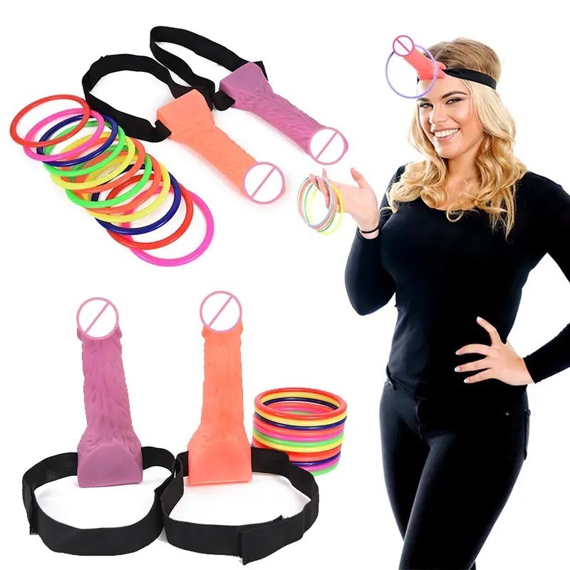 Argola Penis Brincadeira Despedida de Solteiro - Arremesso em Oferta na Shopee