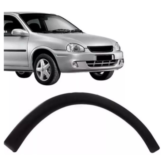 Moldura Paralama Roda Corsa Pick-up Wind Super 1994 1995 1996 1997 1998 1999 · foto 2