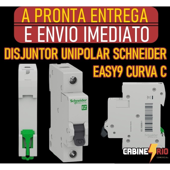 Disjuntor Unipolar Schneider: Onde Comprar | BuscaProdutos