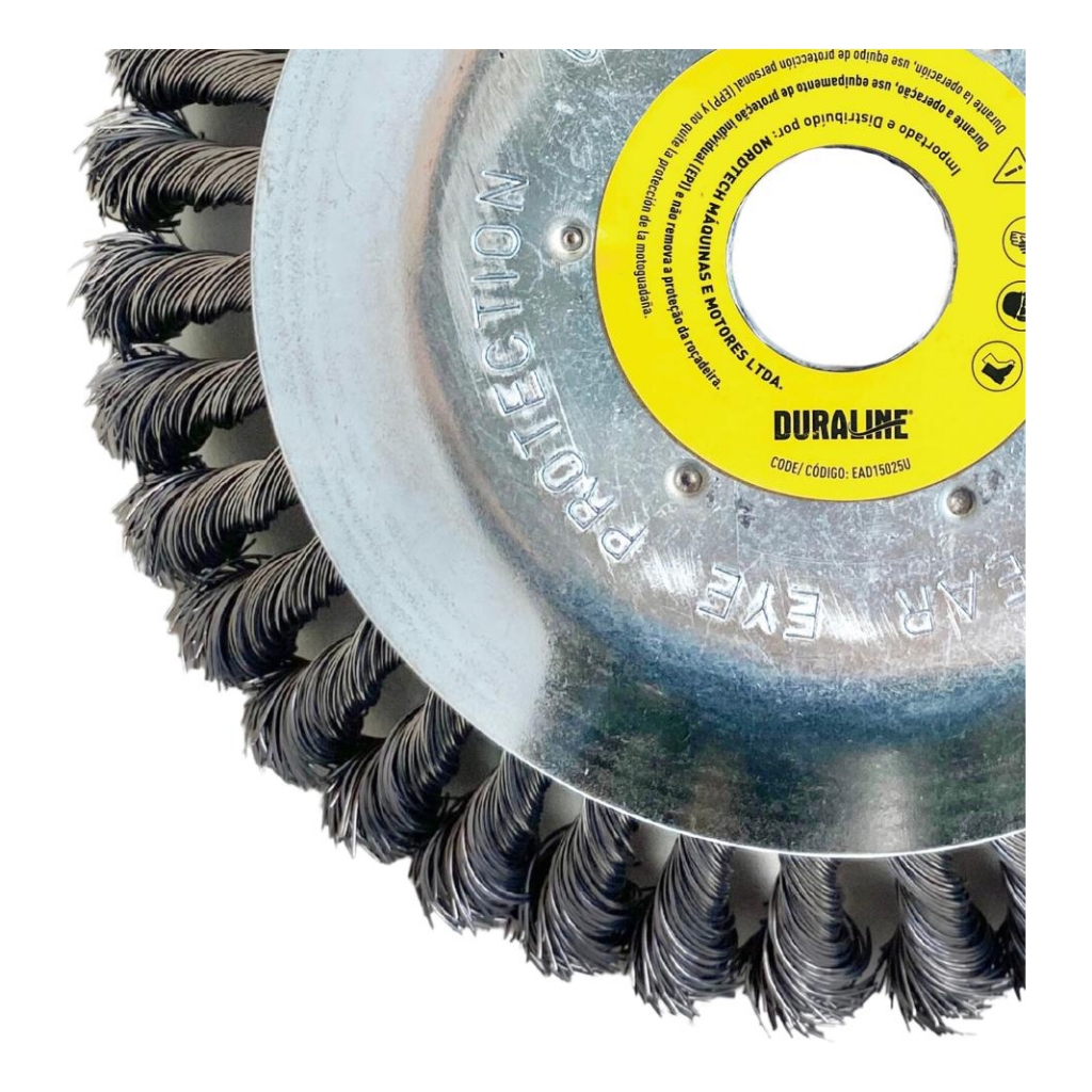 Detalhes do Escova de Aço para Roçadeiras 25,4mm / 20mm Duraline