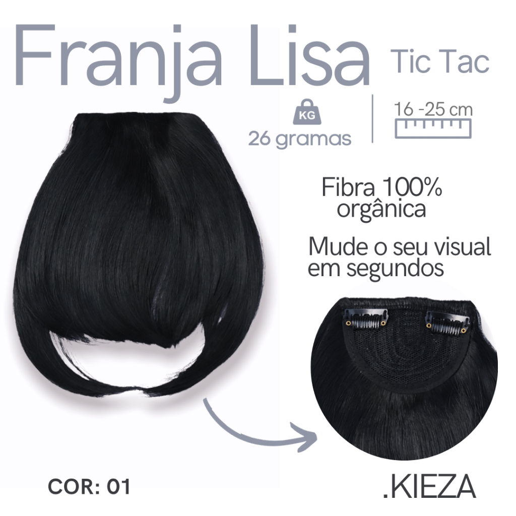 Aplique Tic Tac Franja Falsa idêntico Ao Humano - Fácil De Aplicar em Oferta na Shopee