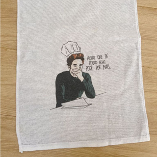 Cozinha Toalha Casa Nova Pano de Prato - Edward Alho em Oferta na Shopee