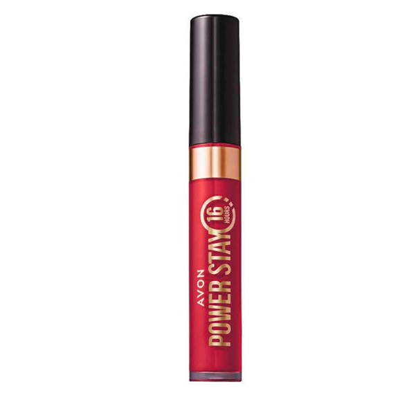 Batom Líquido Power Stay Avon Vermelhaço Matte Longa Duração - 6ml em Oferta na Shopee