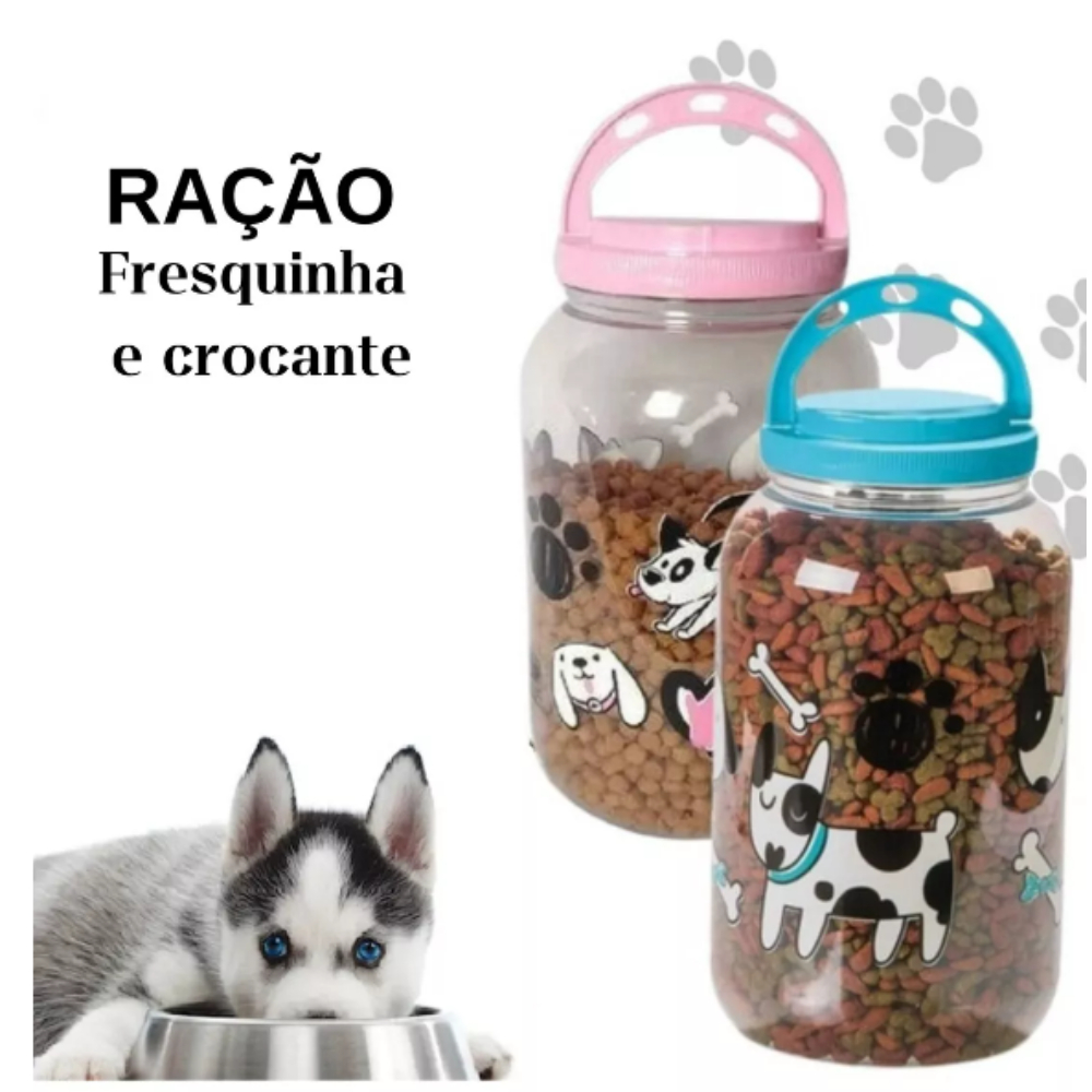 Pote para Guardar Ração de Cachorro: Onde Comprar | BuscaProdutos