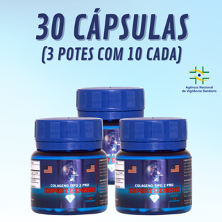 Colágeno Tipo 2 Pró Importado Eua - 3 potes Expert Dimond - 30 caps - 100% ORIGINAL em Oferta na Shopee