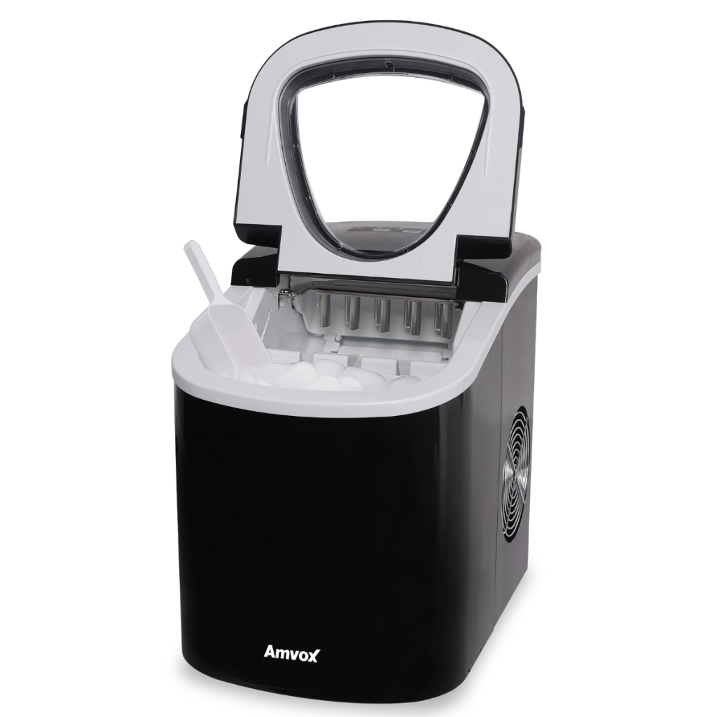 Máquina de Gelo Amvox AMG 113  1400W 6-13 min Rápido Preparo em Oferta na Shopee
