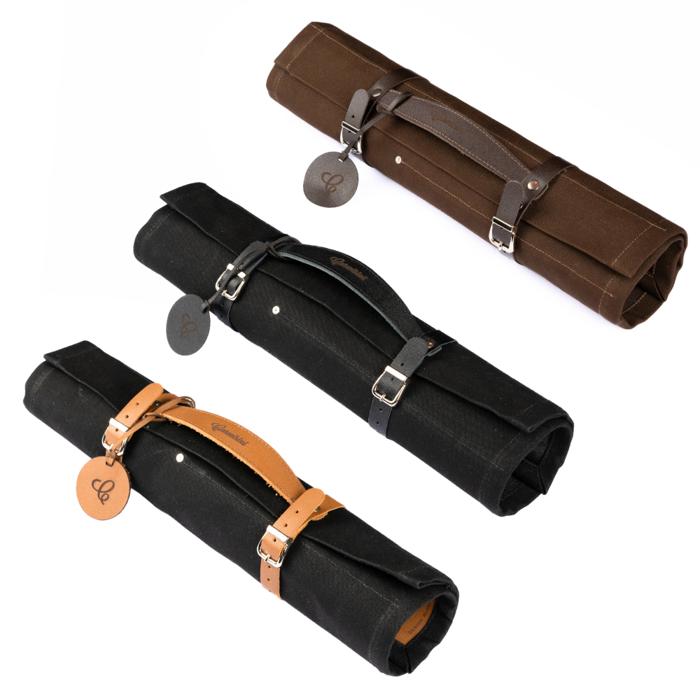 Estojo Para Facas , Estojo de Facas, Case porta facas em Lona Premium Carmisini