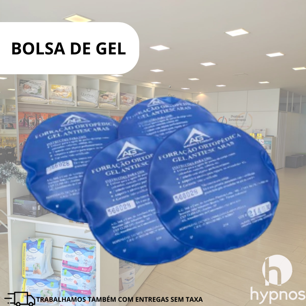 Bolsa Térmica Gel Para Machucado Dores Musculares Entre outras funções