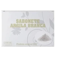 Sabonete ARGILA BRANCA - (12 a 36 unidades)