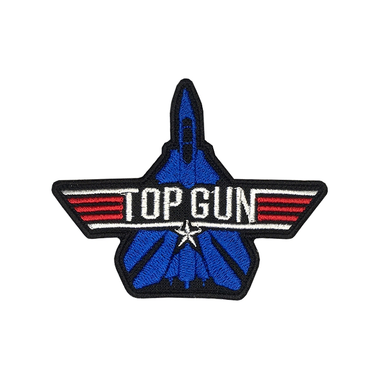 Patch Bordado Emblema Top Gun F-14 - Termocolante