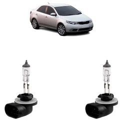 Lâmpada Automotiva Halógena Cerato 2009 2010 2011 2012 2013 H27 12V 27W