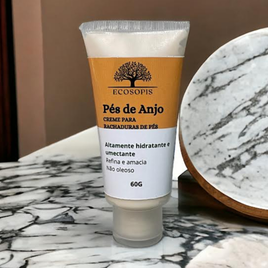 Creme para Rachaduras de Pés 100% Natural - Com Ureia em Oferta na Shopee
