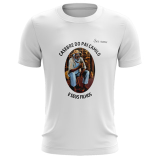 Camisa personalizada Casebre do pai camilo e seus filhos