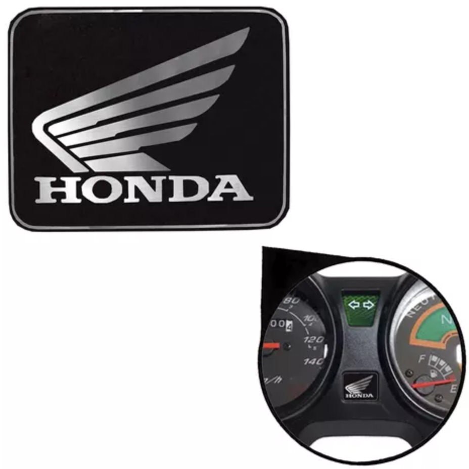 Adesivo Quadrado Aranha Logo Honda Painel Cadeado Titan Fan Cbx250 8490 Quadradinho