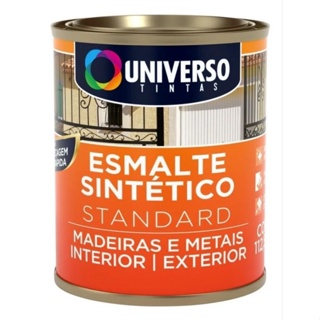 Tinta Esmalte/Óleo Sintético 112ml ( MADEIRA, METAL, FERRO ) Diversas Cores - UNIVERSO em Oferta na Shopee